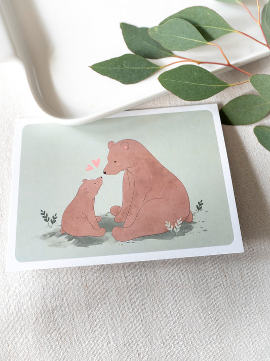 2-osainen kortti | Mama Bear