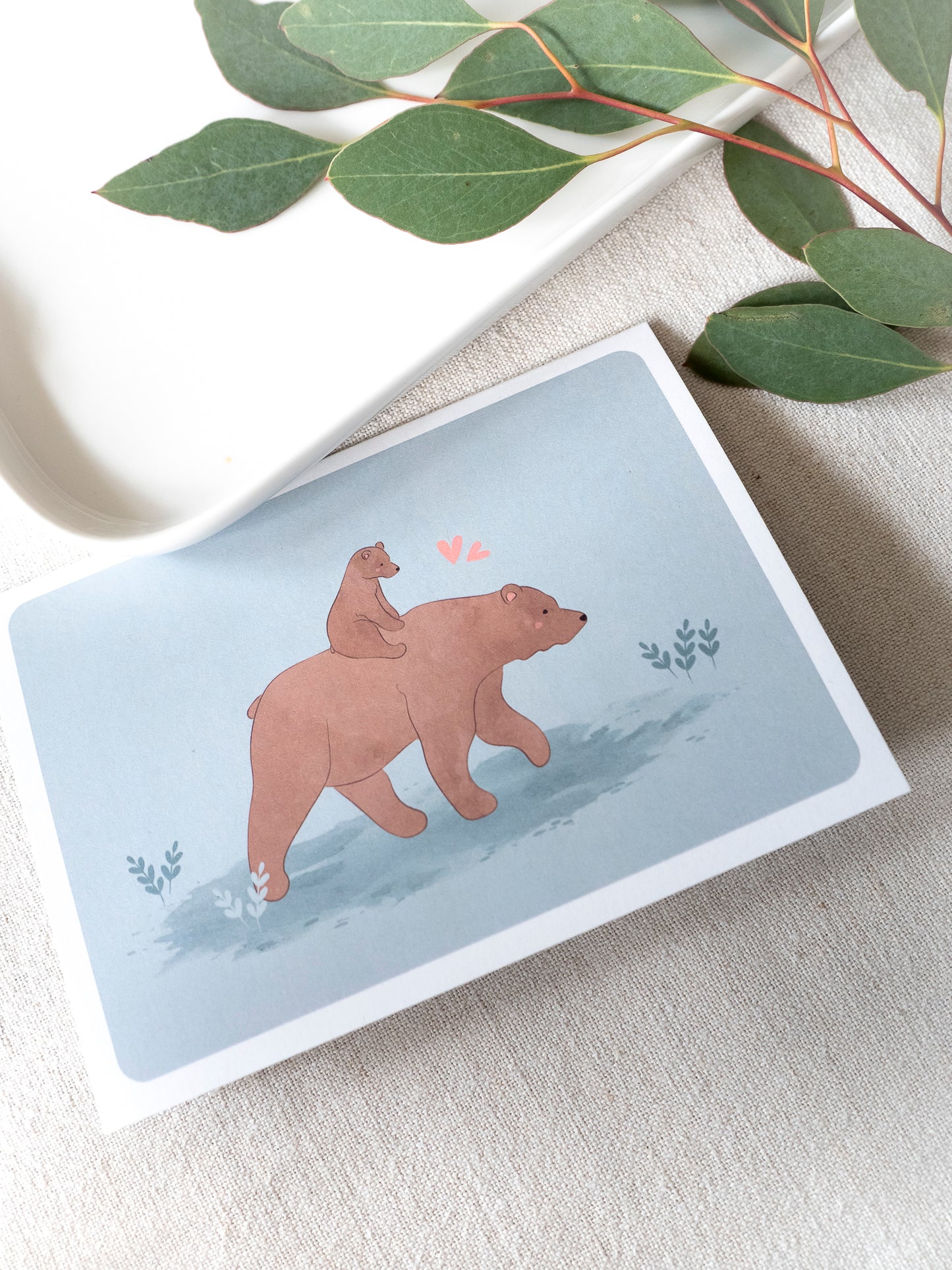 2-osainen kortti | Papa Bear