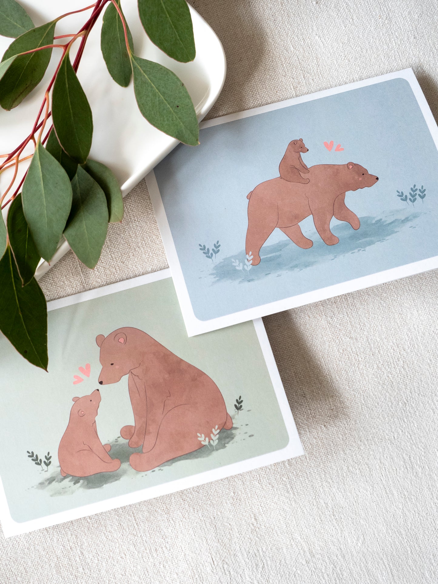 2-osainen kortti | Papa Bear