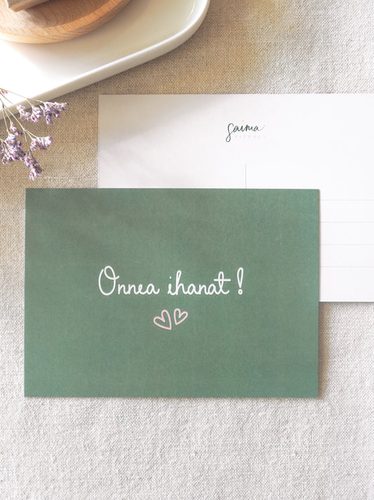 Onnea ihanat! | Kortti tekstillä | Outlet