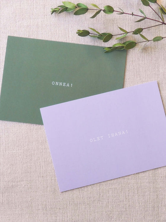 Olet ihana! | Kortti tekstillä | Outlet