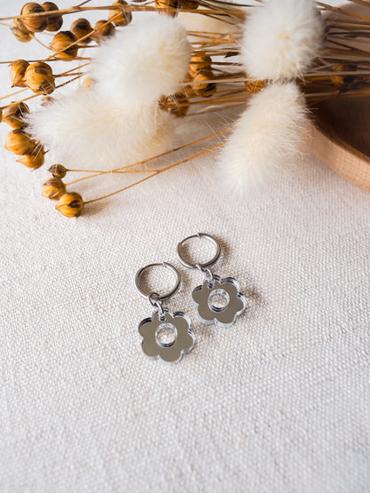 Malla -korvakorut / Peiliakryyli