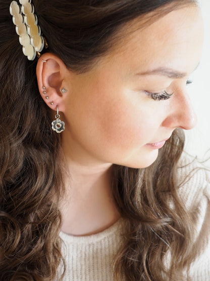 Malla -korvakorut / Peiliakryyli