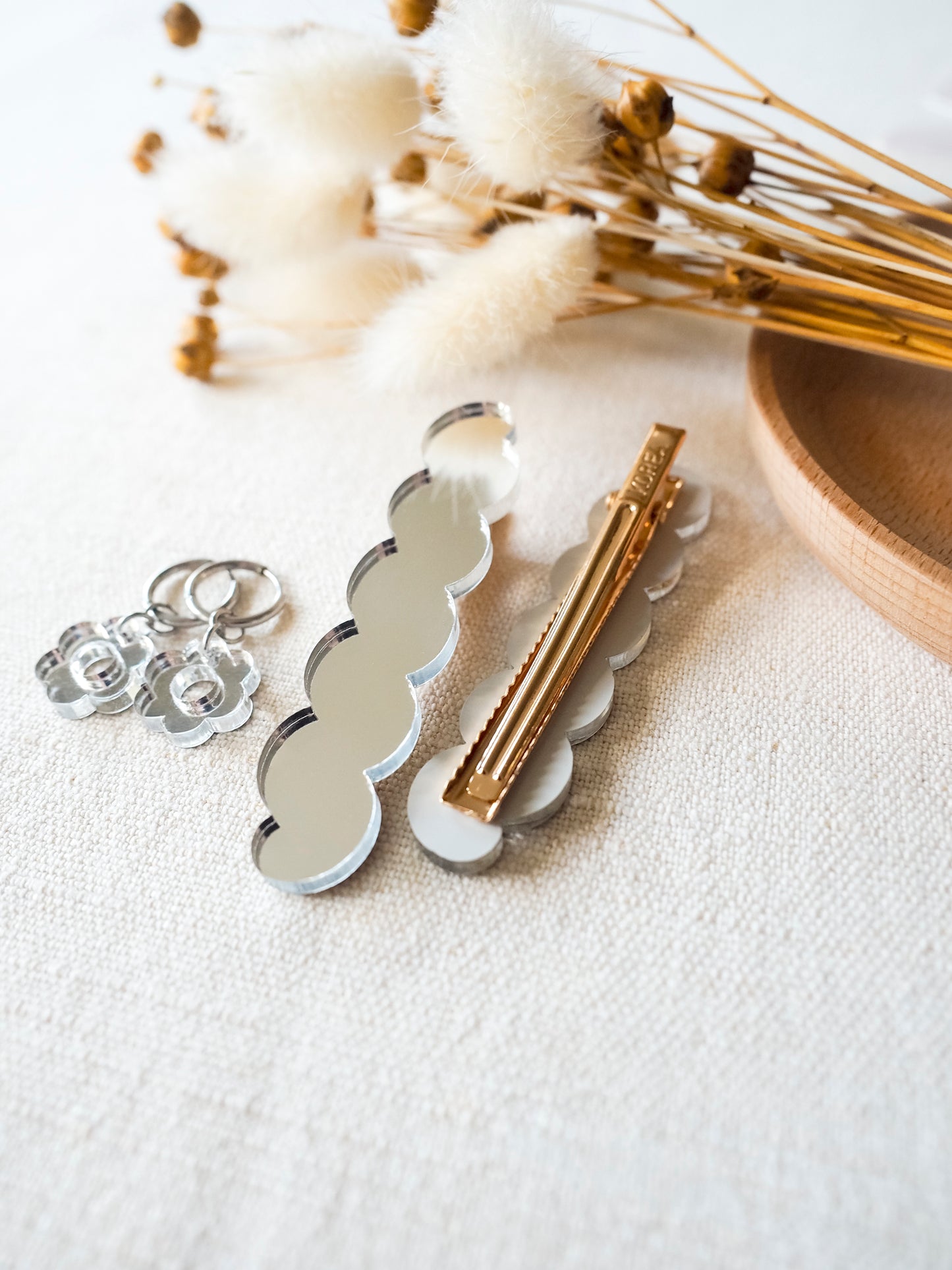 Paula -hiuspinnit 2 kpl / Peiliakryyli